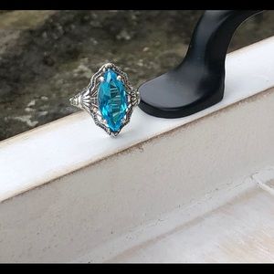 Blue Topaz Ring